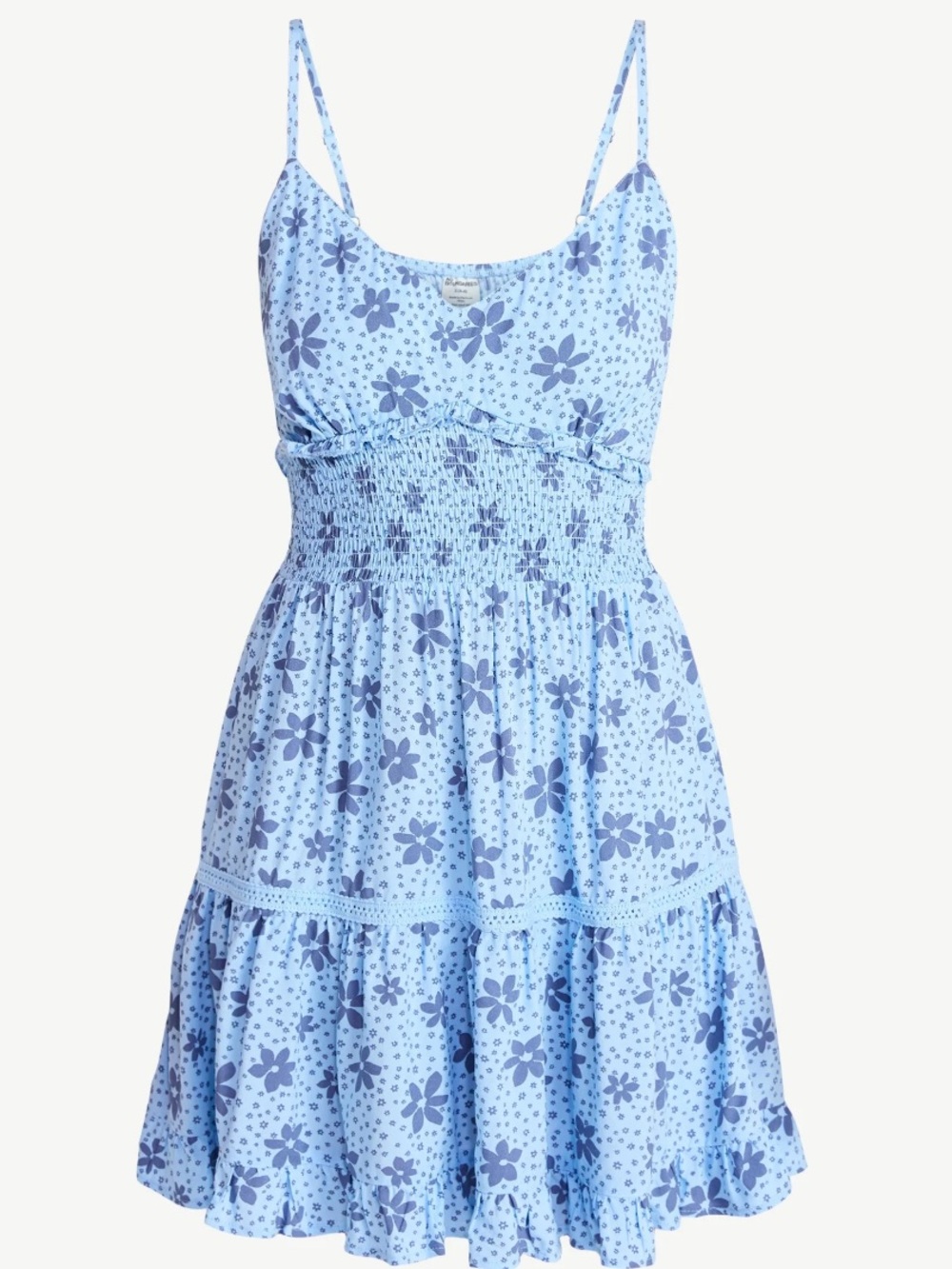 No Boundaries Ruffle Smocked Mini Dress